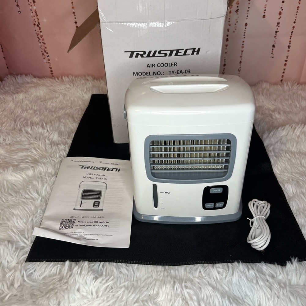 Portable 3 in 1 Air Cooling Cooler - Personal Mini Air Conditioner Fan - Picture 12 of 16